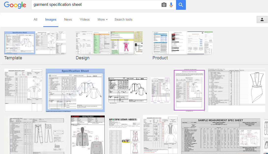 8 Resources to Learn about Garment Specification Sheet and Template Online Clothing Study