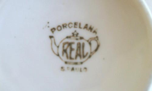 Porcelana Brasil: jogo de chá - Porcelana Real