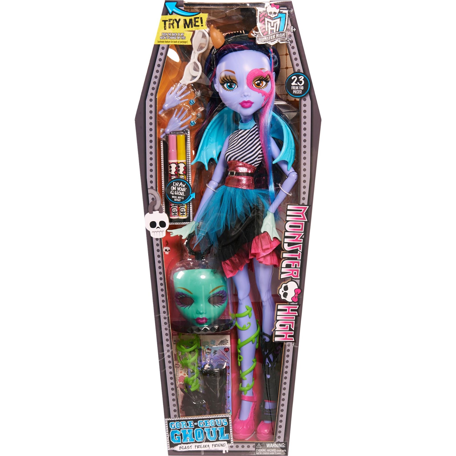 Jamie's Toy Blog Monster High Goregeous Ghoul 28inch doll
