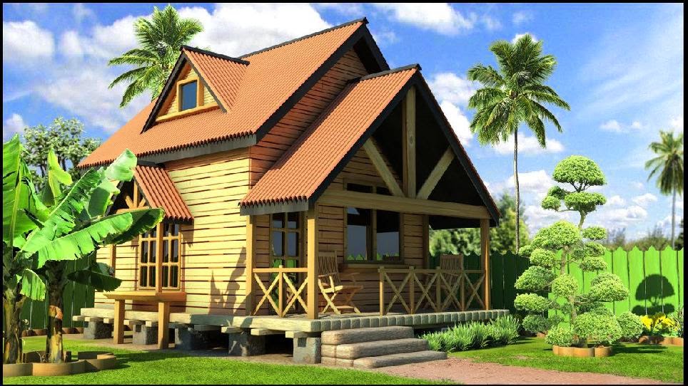 Rumah Kayu Minimalis  Design Rumah Minimalis