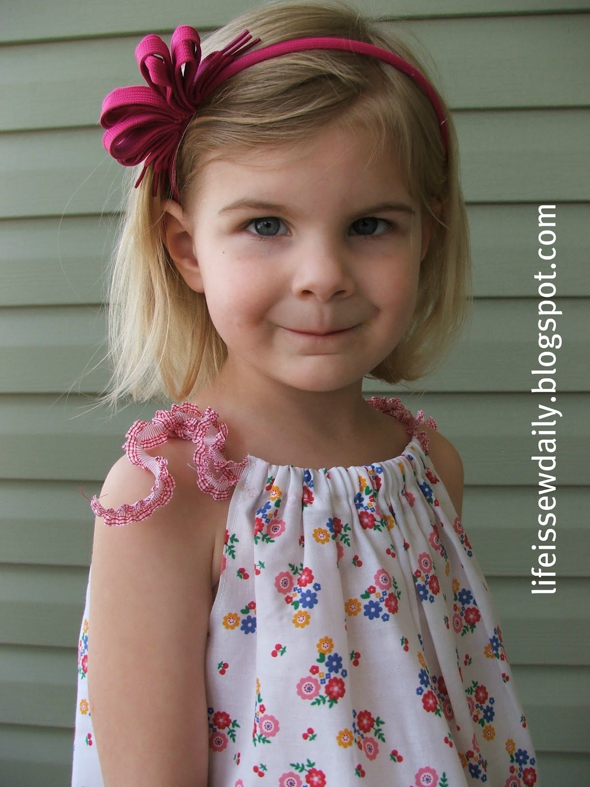 Life is {Sew} Daily Pillowcase Shirt or Dress {Tutorial}