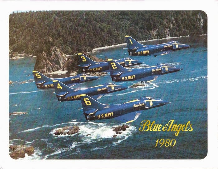 1980 Blue Angels Yearbook Cover