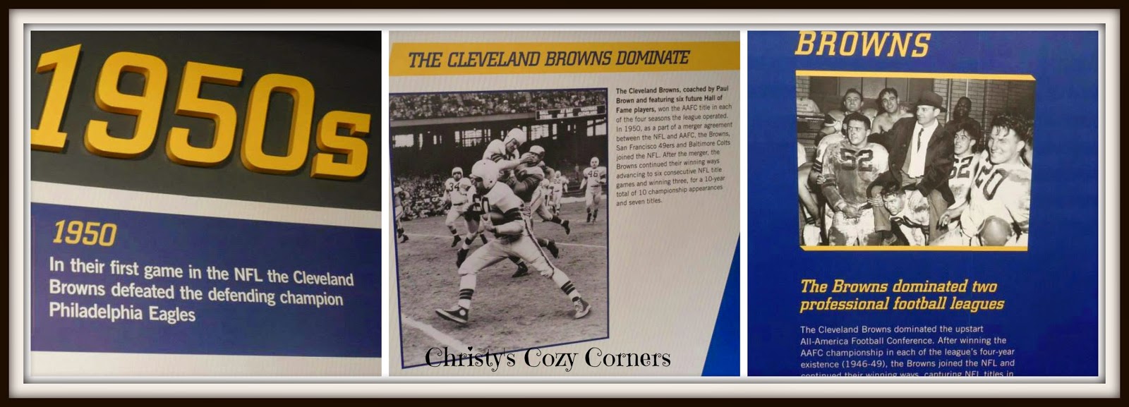 Visit the Pro Football Hall of Fame in Canton, Ohio