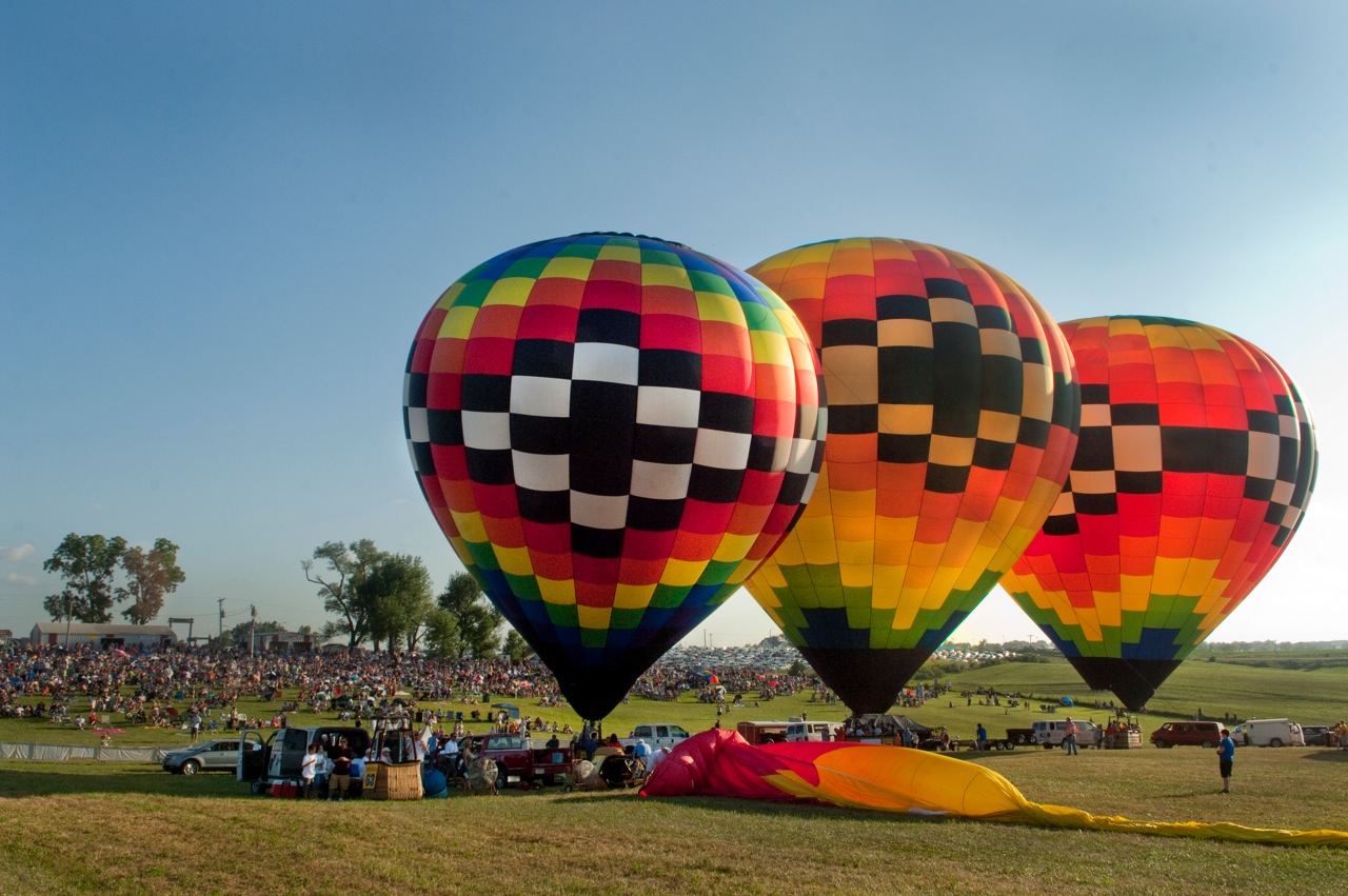 Bailey's Buddy Indianola Balloon Classic Mass Ascension Photos by