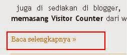 Cara Membuat Read More Manual di Blogger Cara Membuat Read More Manual di Blogger