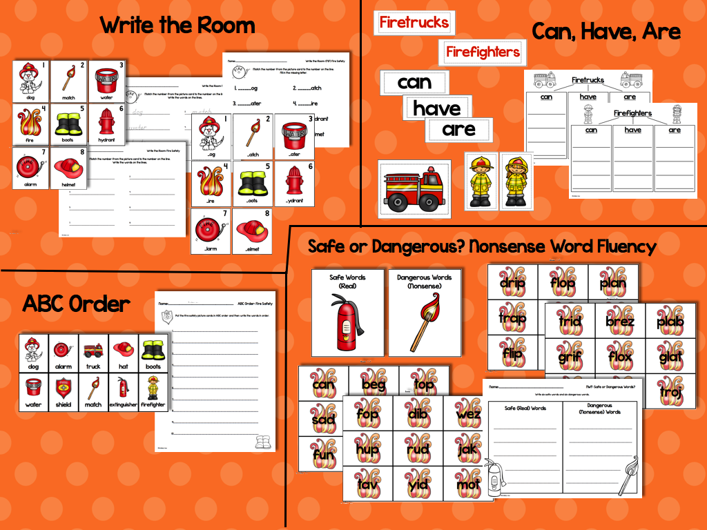 Miss Law's Kinders A Fire Safety Giveaway!