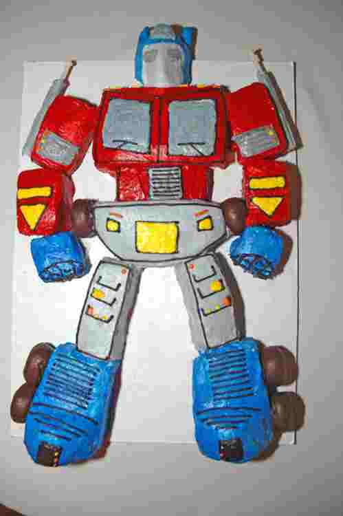 siriously delicious: Transformer cake?