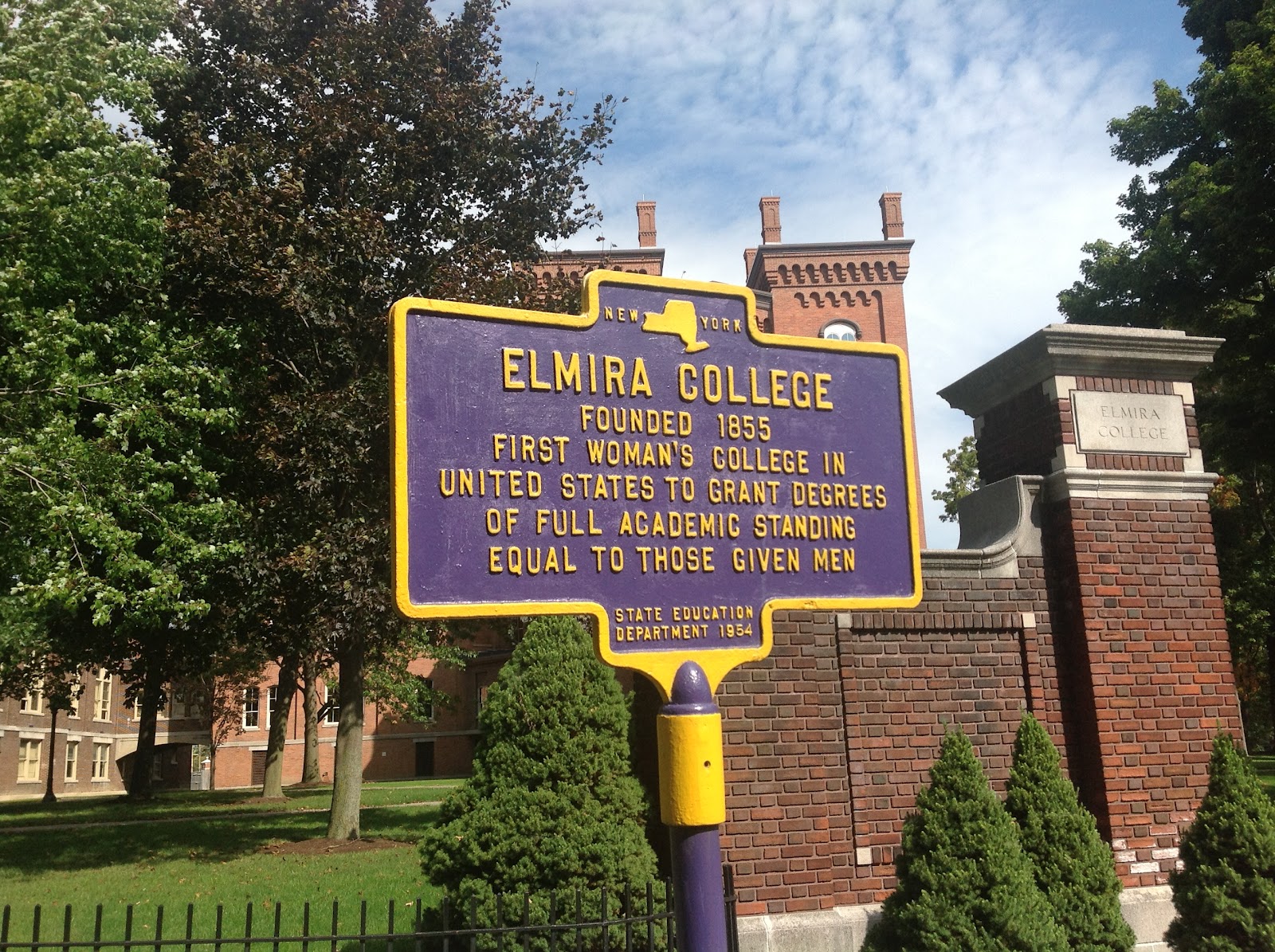 History repeats itself Elmira Female College 1855 present