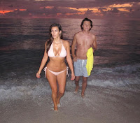 Kim Kardashian bikini candids at Miami Beach