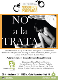 Raquel Herrero y las demás legisladoras Pro organizan una charla en contra de la Explotación Sexual