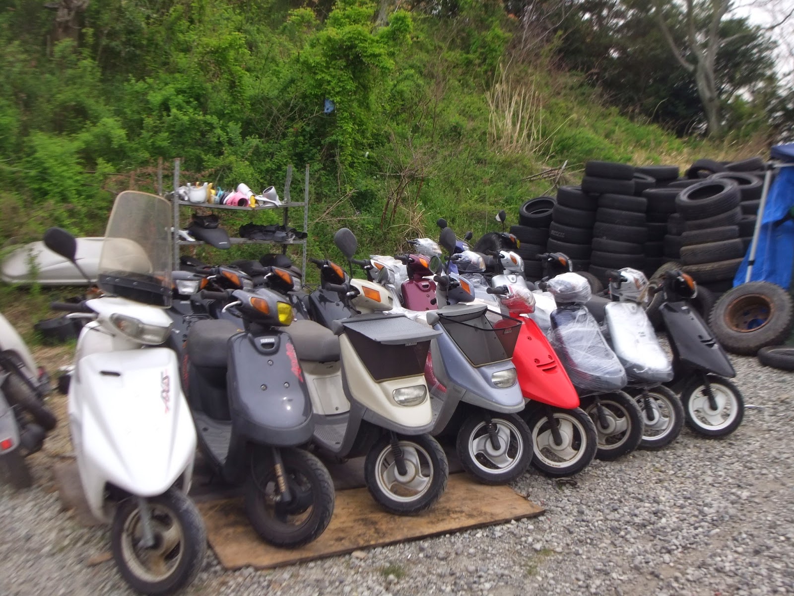 EXPORT NEW/USED JAPANESE MOTORCYCLES SCOOTER FROM OSAKA JAPAN / AZ