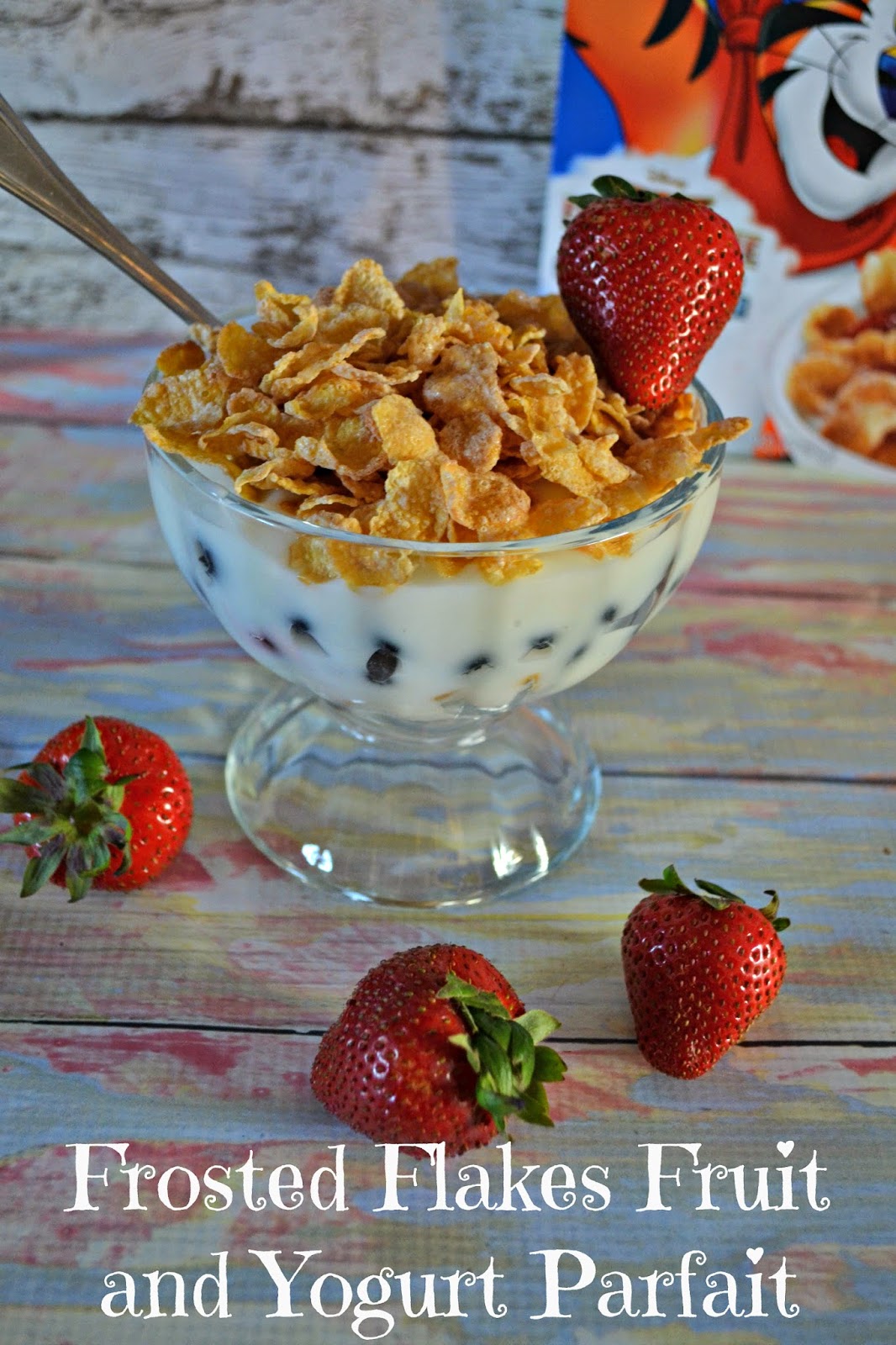 GoodNightSnack with Kellogg's Frosted Flakes, Fruit and Yogurt