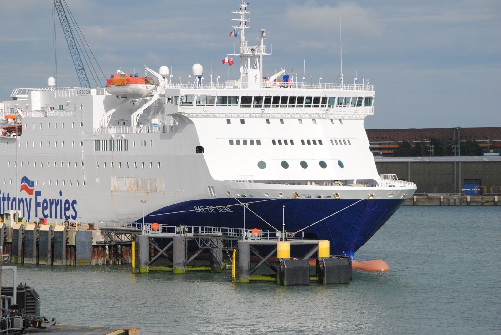 BRITTANY FERRIES BAIE DE SEINE at Portsmouth