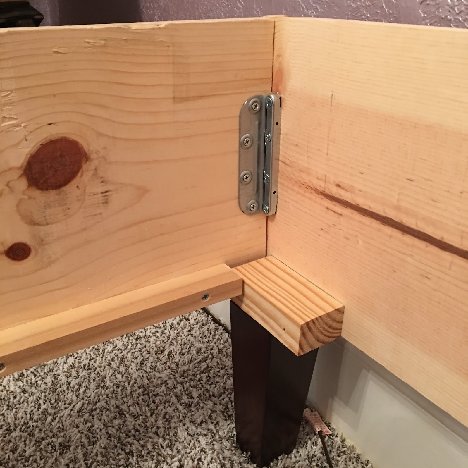 Just Krissy DIY Upholstered Bed Frame