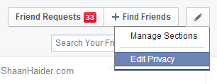 How to Hide Facebook Friend List from Other Users