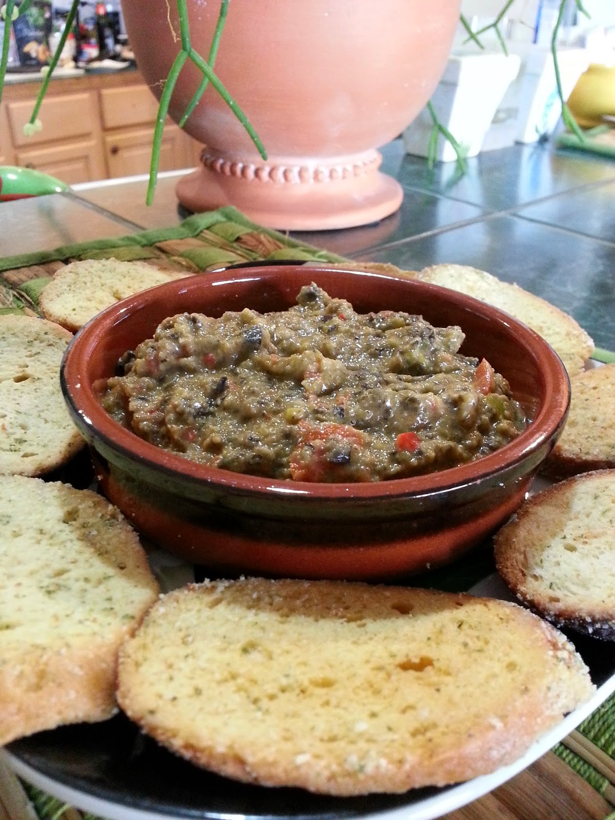 KKC's Kitchen Olive Appetizer Spread