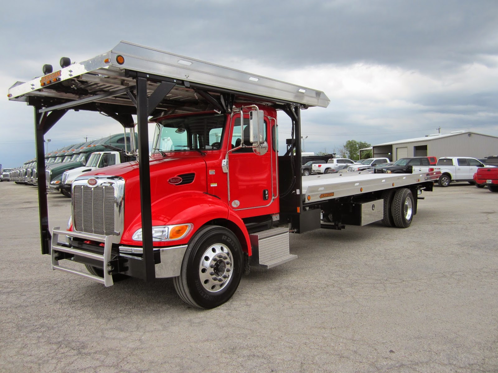 Boom Truck Sales &amp; Rental 2015 Peterbilt 4 Car Hauler