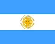 La actual Bandera de la Argentina está basada en la bandera creada por . bandera argentina 