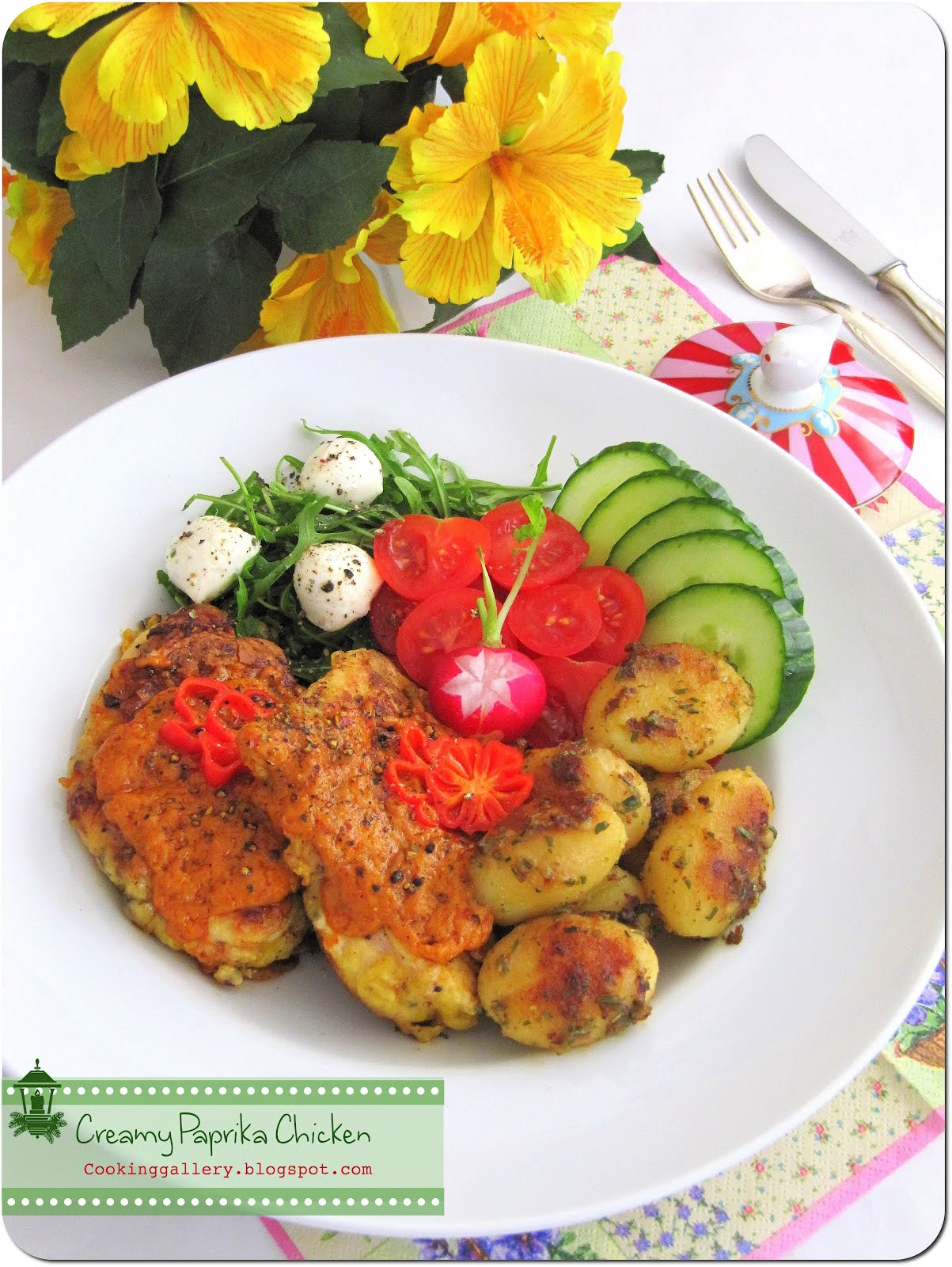 Creamy Paprika Chicken Cooking Gallery