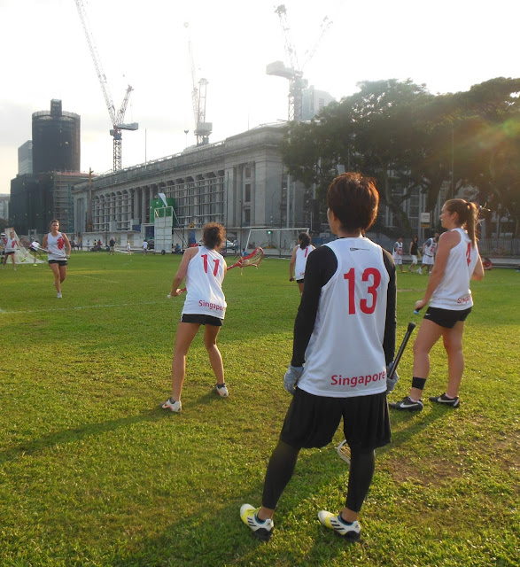 Lacrosse, Singapore Hong-Kong match, Padang, 20 April 2013, SLA, Brewerkz Lacrosse, Singapore Hong-Kong match, Padang, 20 April 2013, SLA, Brewerkz