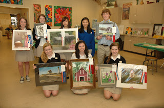 Montgomery Catholic Student Artwork Wins at Alabama National Fair 1