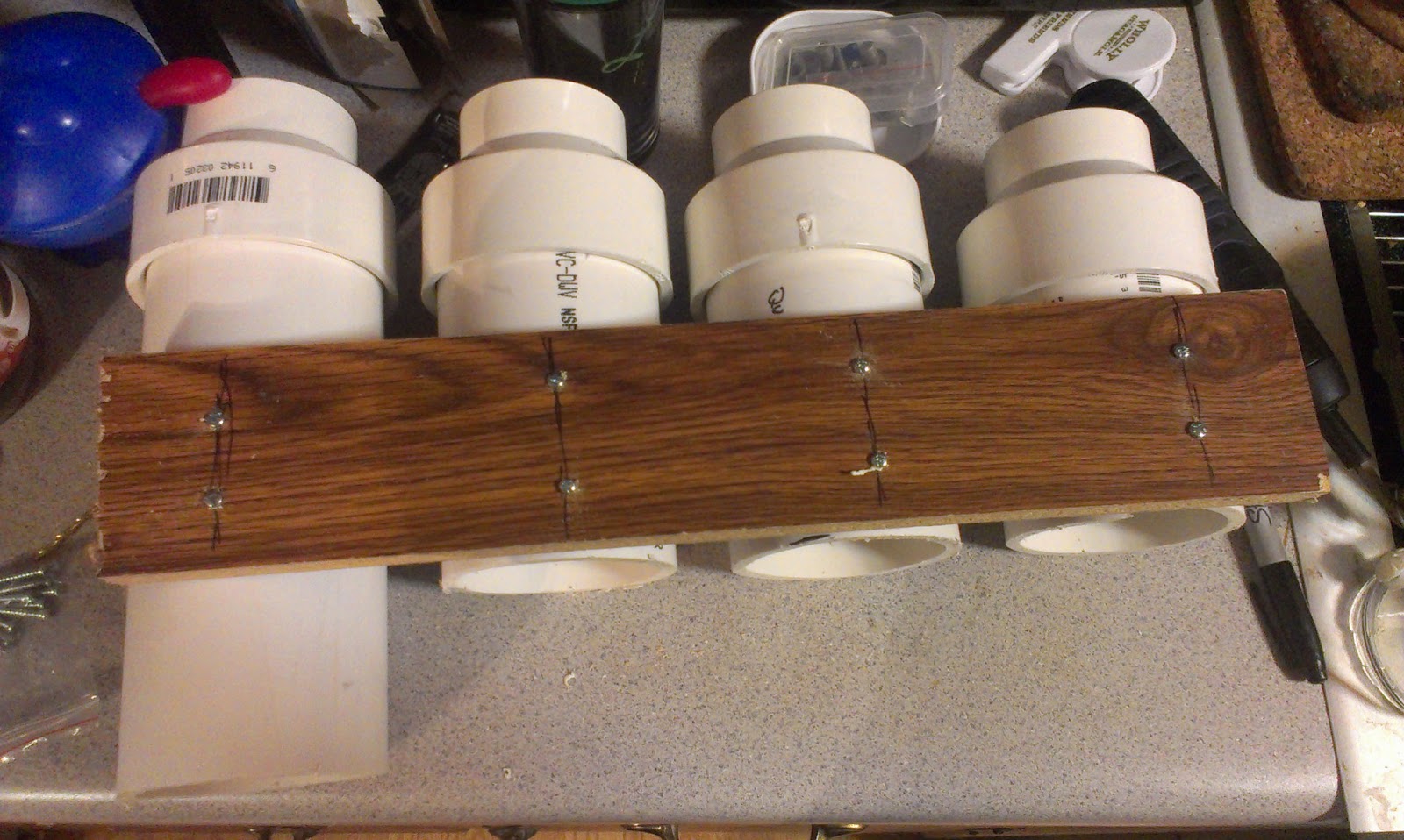 white hot hammer of inspiration Playing with PVC