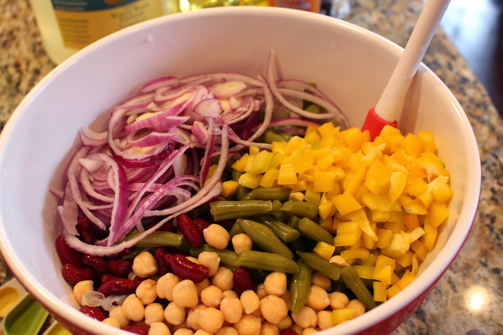 Kitchen Cheetahs A zippy sugarfree 3bean salad recipe (no artificial