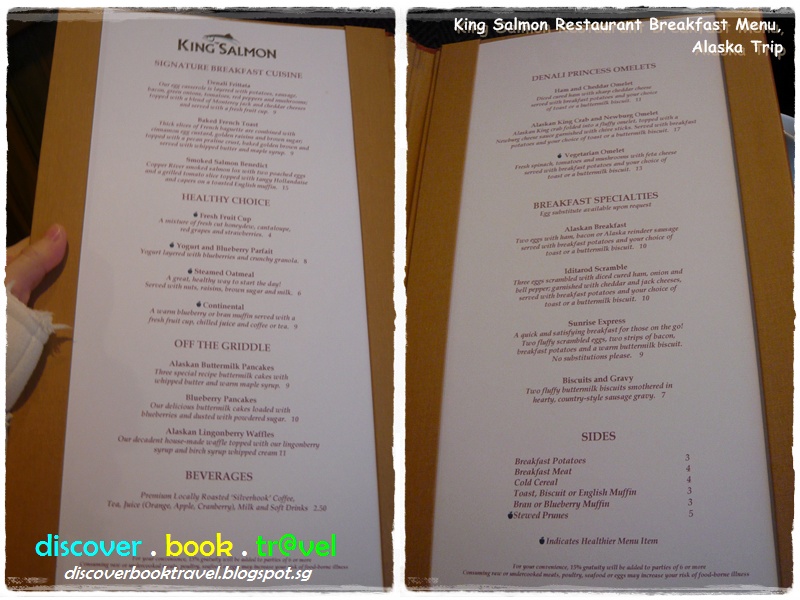 Restaurant Review King Salmon Restaurant Denali Princess Wilderness