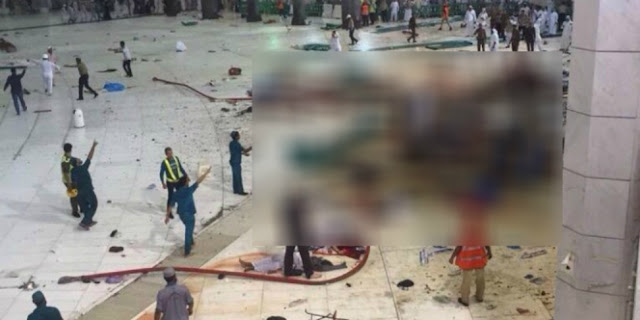 Innalillahi Wa Inna Illaihi Raji'un "Korban Tragedi Mekah Hingga saat ini lebih dari 65 TEWAS, 154 TERLUKA" Innalillahi Wa Inna Illaihi Raji'un "Korban Tragedi Mekah Hingga saat ini lebih dari 65 TEWAS, 154 TERLUKA"
