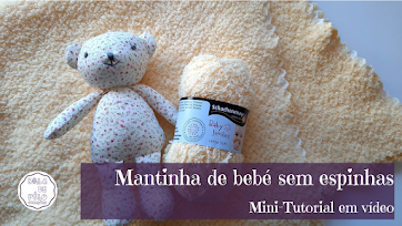 NOVO MODELO: Mantinha de bebé sem espinhas