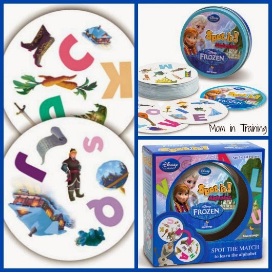 Stacy Tilton Reviews Holiday Gift Guide Spot it! Alphabet Disney