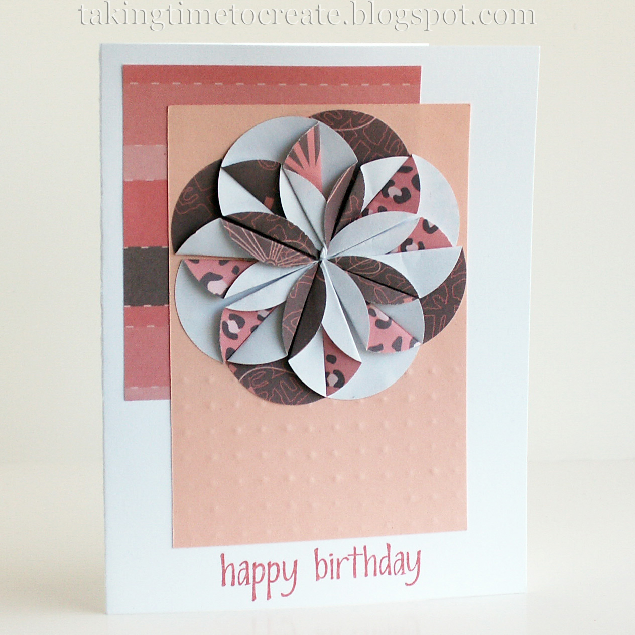 Taking Time To Create: Technique Tuesday-Ladies March Birthday Cards