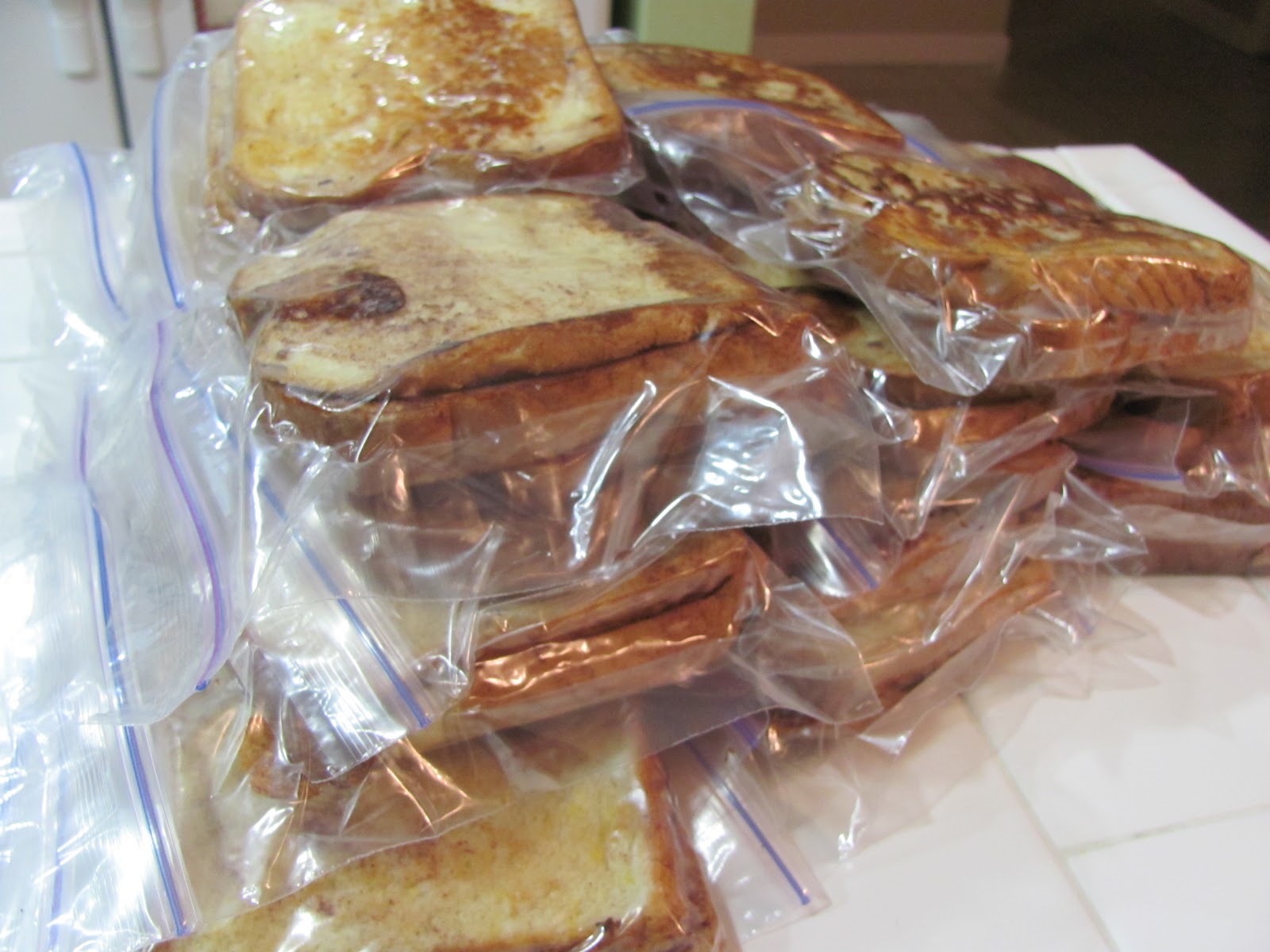 Running Upward DIY Frozen French Toast Budget Friendly, Quick Breakfast!
