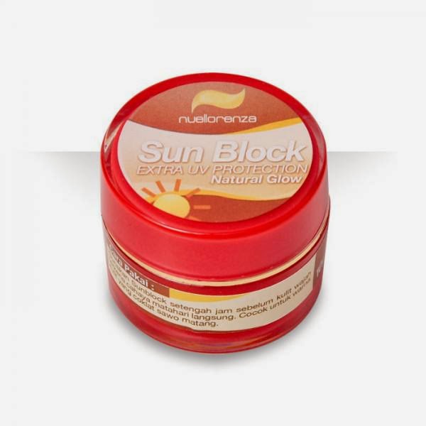 Produk Perawatan Tubuh Sunblock Natural Glow