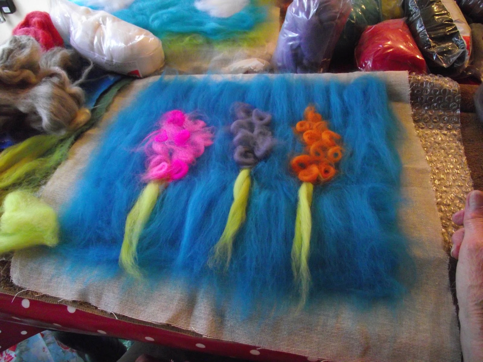 purplecats corner Wet Felting Tutorial