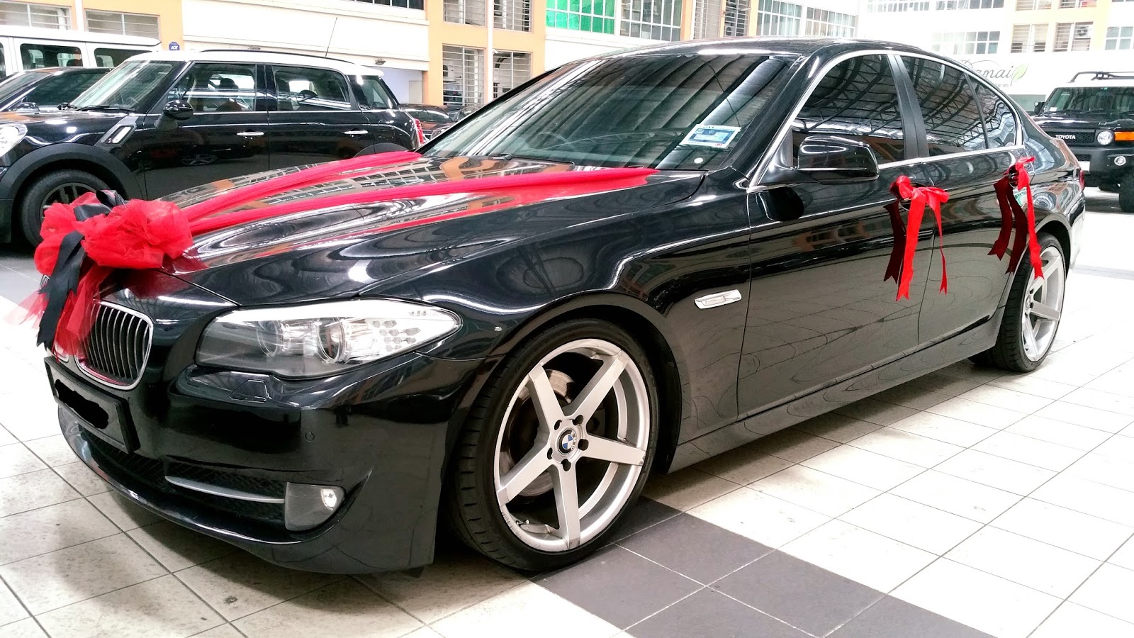 RedOrca Malaysia Wedding and Event Car Rental BMW 5 series wedding car