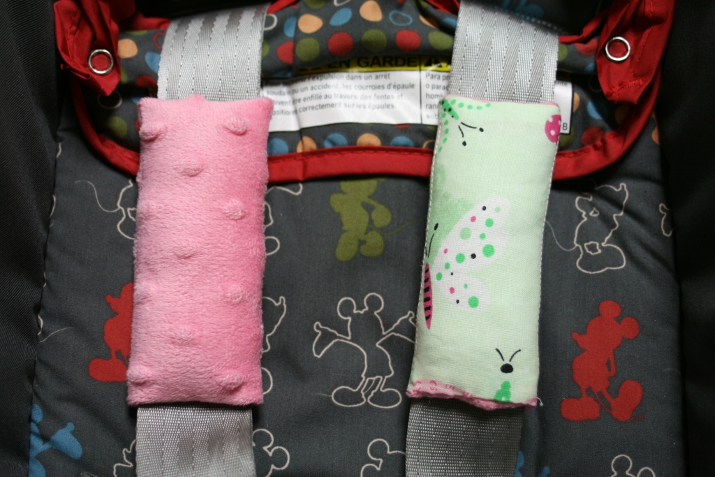 All Four Love Tutorial Tuesday Reversible Car Seat Strap Covers