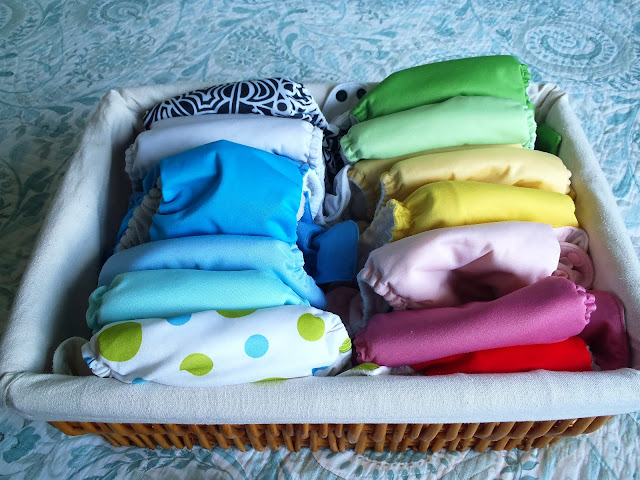 cloth diapering a toddler