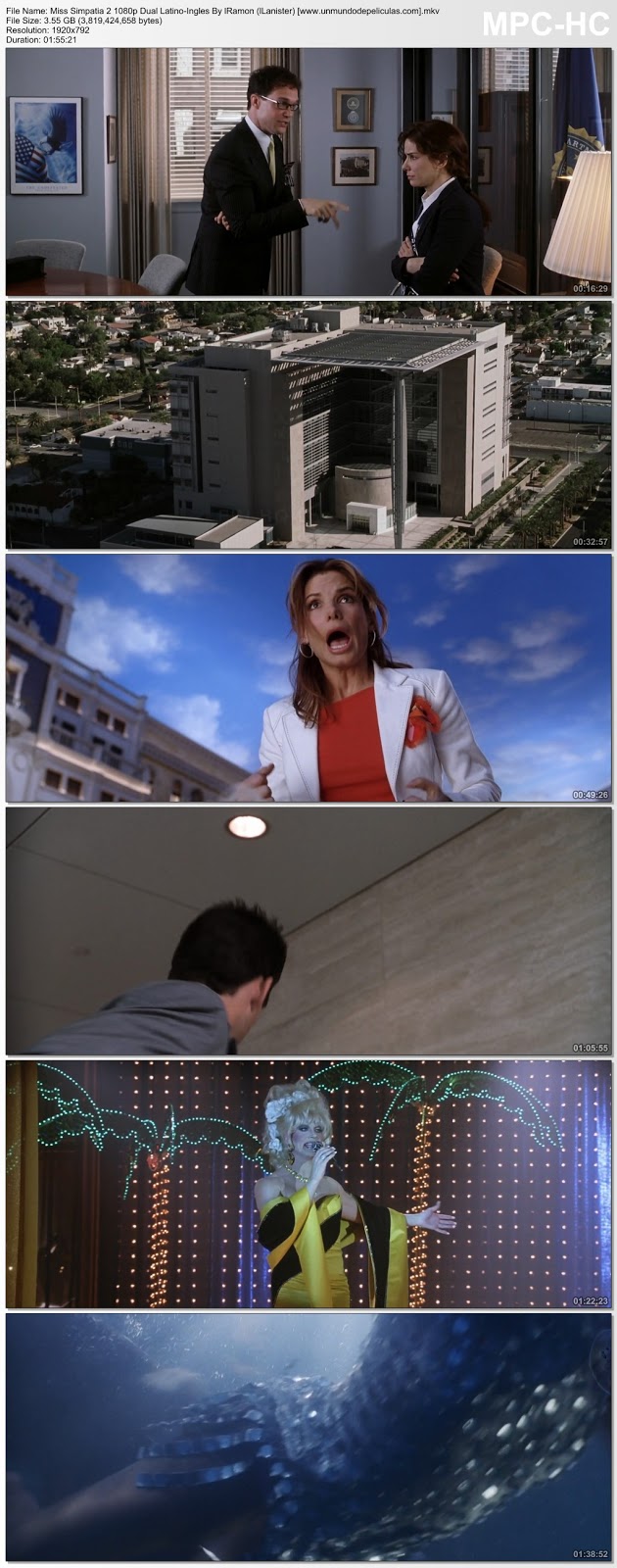 Capturas de la película.