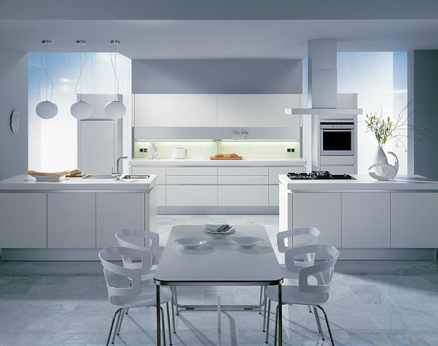 مطابخ بيضاء اللون مودرن 2014 White Kitchens 68