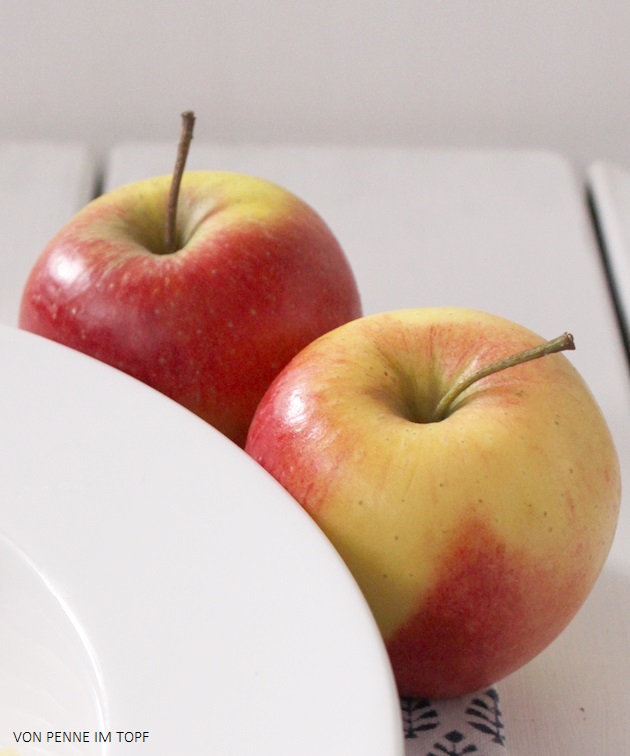 Penne im Topf Apfel Risotto