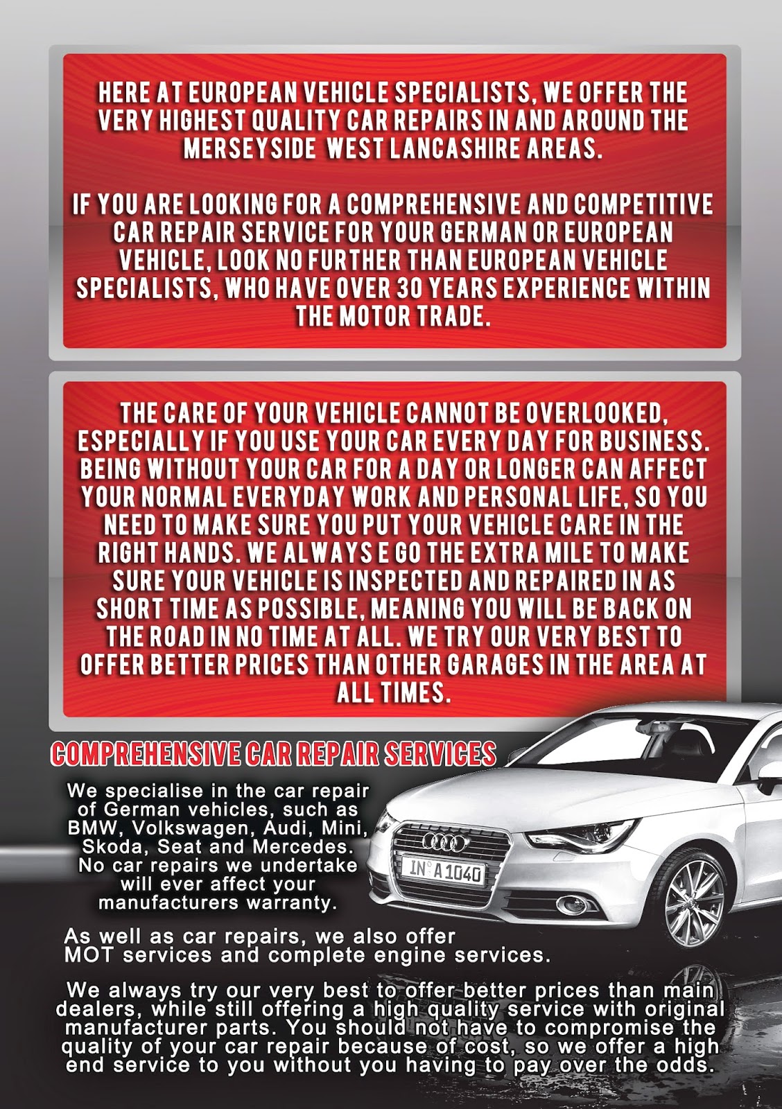 1 Stop Design and Print Car dealership flyer design