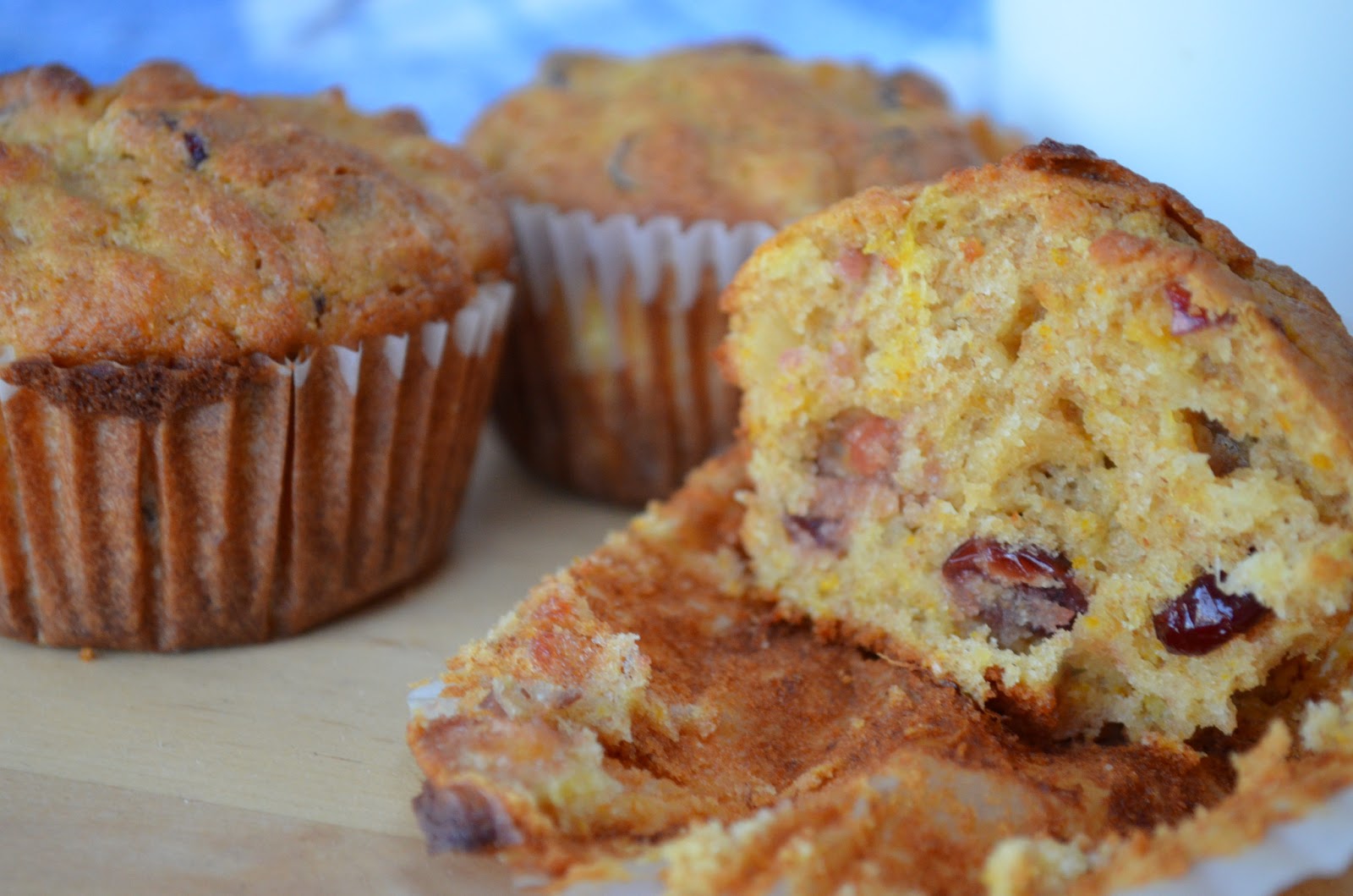 Tošaj & Co. Healthy Wholewheat Muffins with Dried Fruit