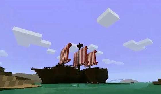 Bateau Pirate Minecraft