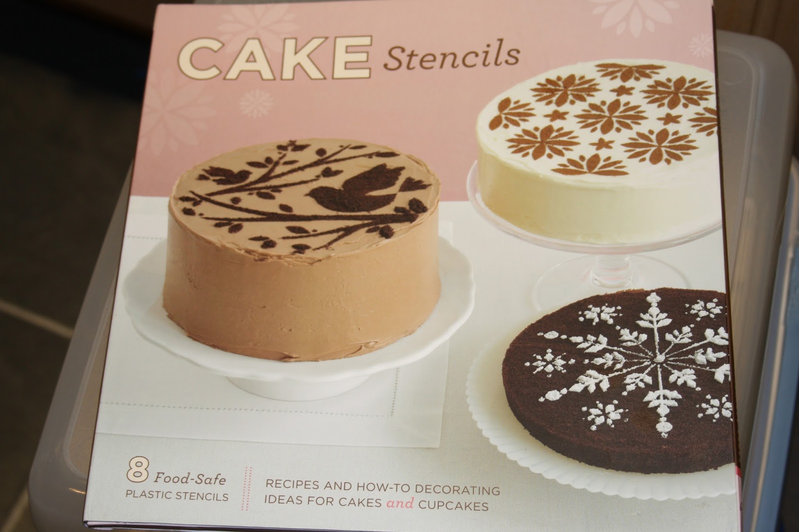 Caroline Makes.... Summer Berry Cake with Stencil Decoration