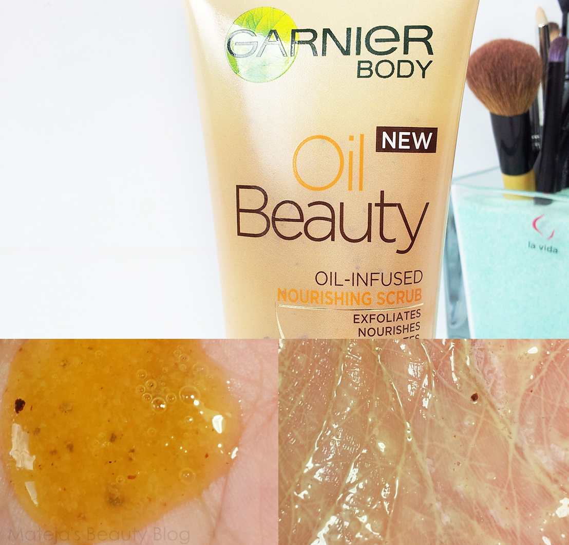 Garnier Oil Beauty Scrub Mateja's Beauty Blog