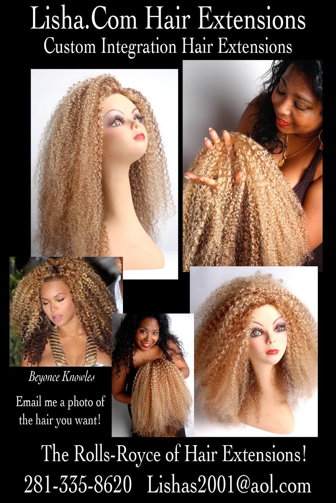 Custom Integration! The Rolls Royce of Hair Extensions! Hair