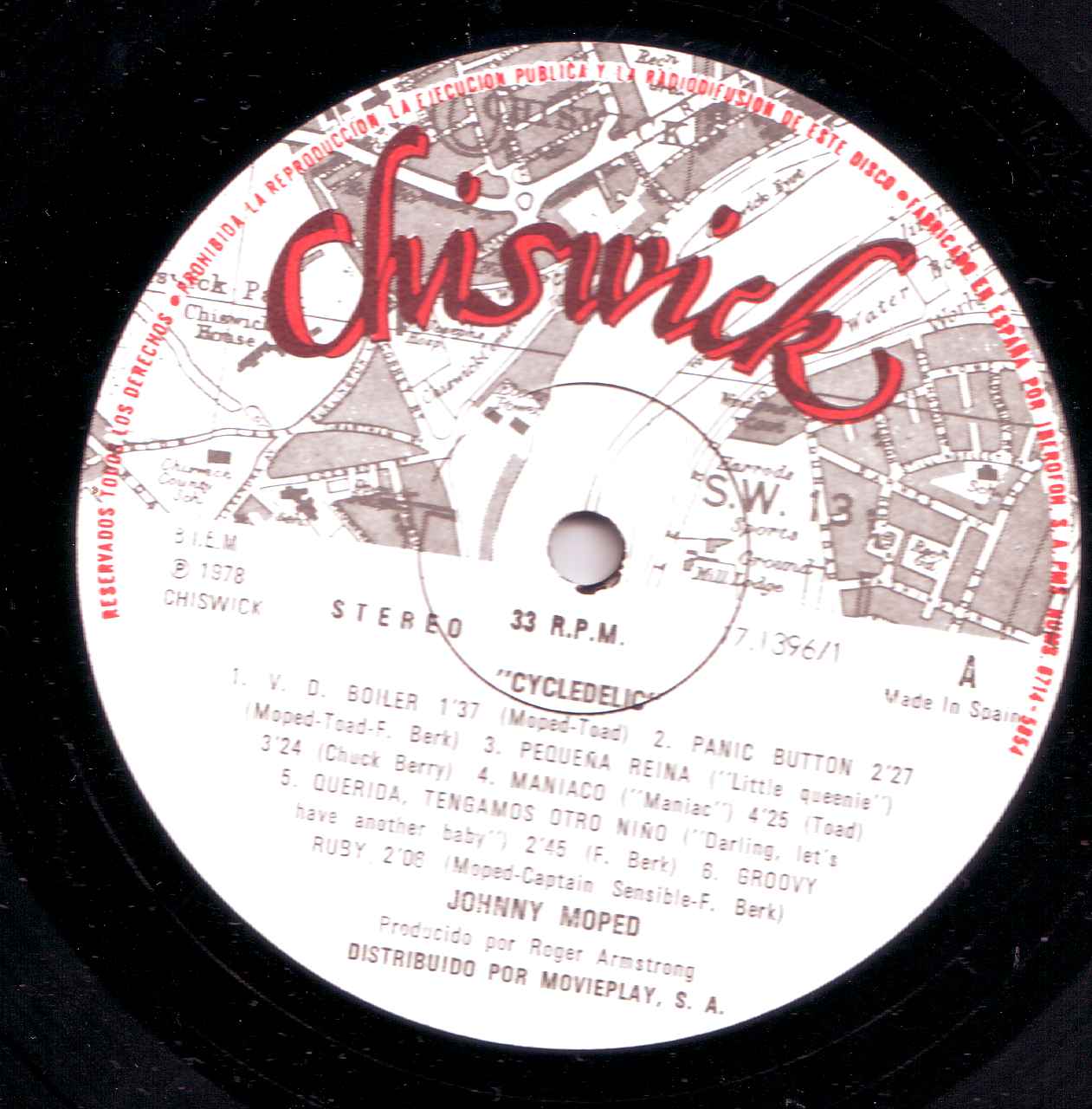 Johnny Moped - Cycledelic Johnny Moped - Cycledelic