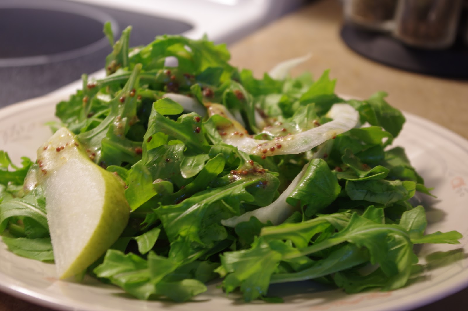 Cook Gordon Ramsay Arugula, Fennel, Watercress and Pear Salad