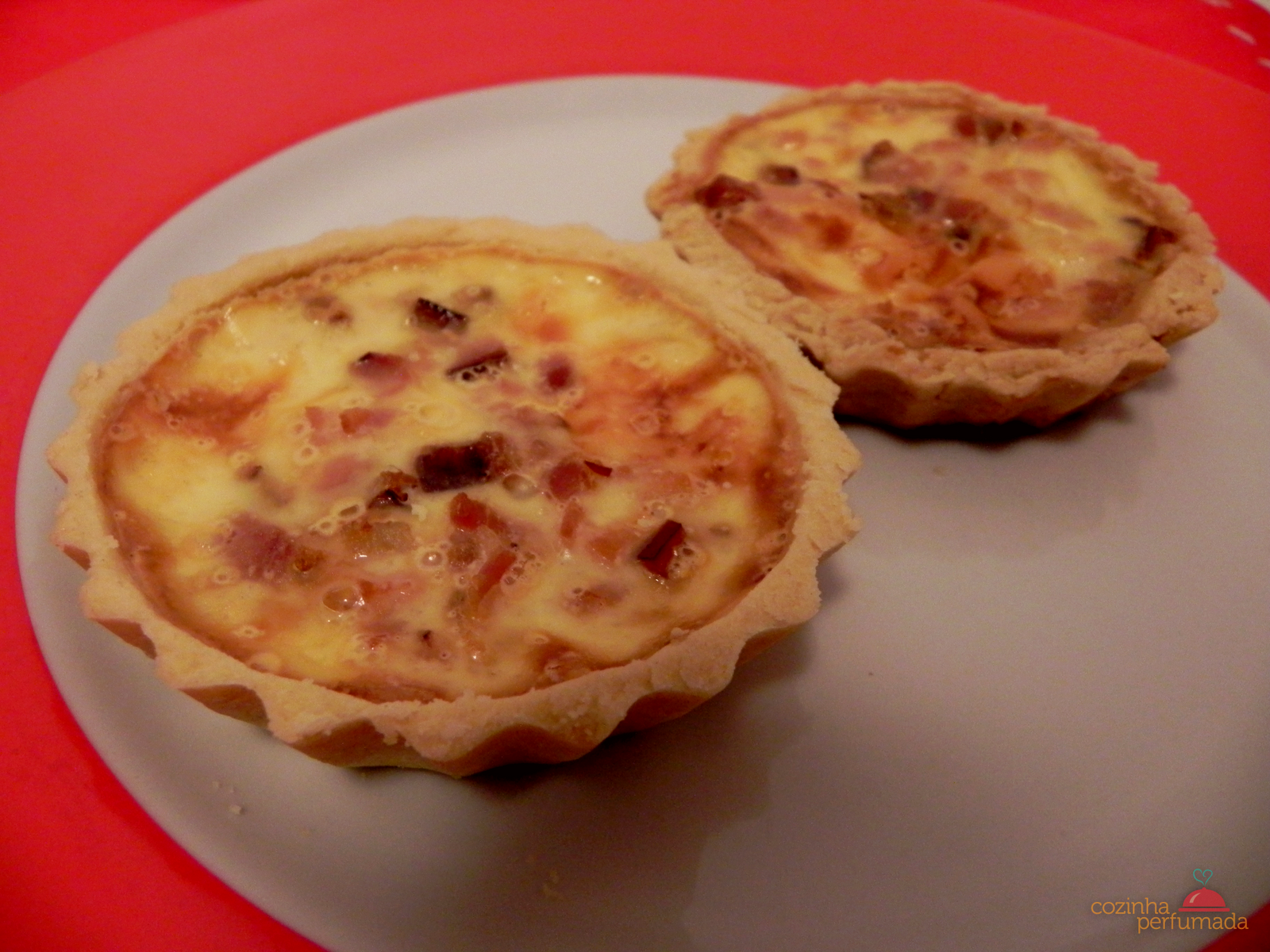 Cozinha Perfumada Quiche Lorraine